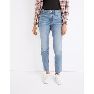 Madewell The Mid-Rise Perfect Vintage Jean in Enmore Wash 27 as-is